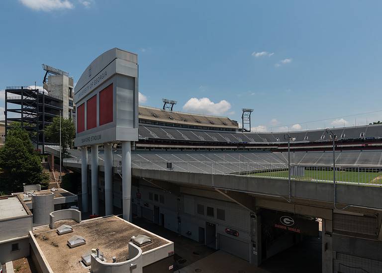 The Sanford Stadium is the ninth-largest in the United States ©CC BY-SA 4.0 – License