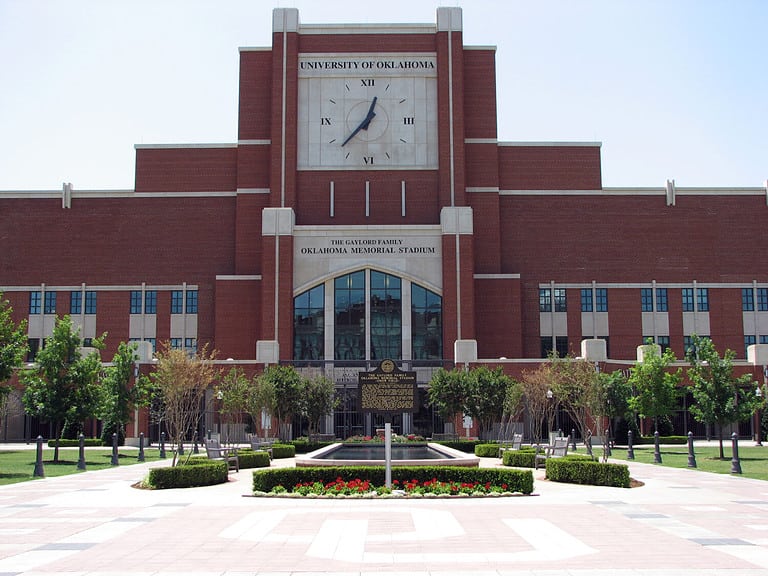 Gaylord Family Oklahoma Memorial Stadium is a bowl-shaped venue ©Brad Remy/Shutterstock.com