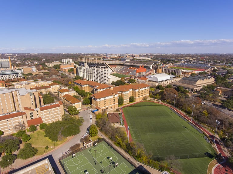 Darrel K Royal-Texas Memorial Stadium is the largest in the Big 12 Conference ©Wangkun Jia/Shutterstock.com