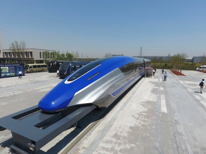 A new high-speed train in China is designed to carry passengers at a speed of 600 kilometers per hour, or 370 miles per hour.Zhang
