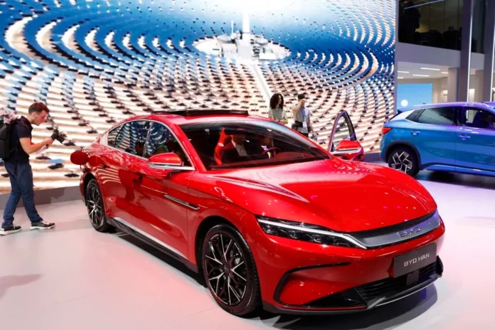 Byd Han on display during the 