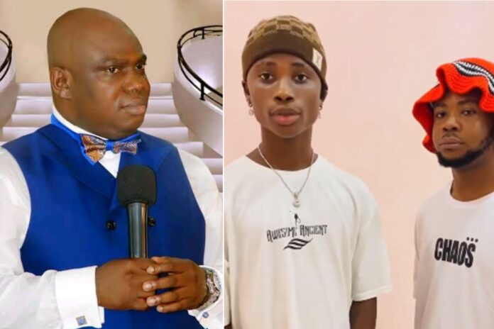 OPM's Apostle Chibuzor Chinyere and Happie Boys
