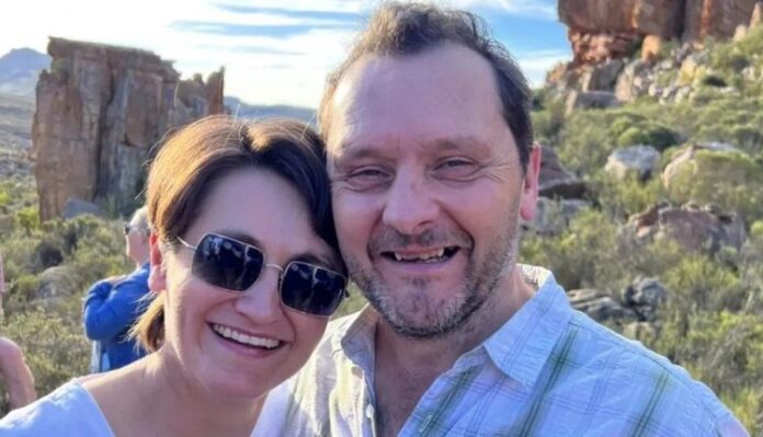 British citizen David Barlow and his South African wife Emmaretia Geyer
