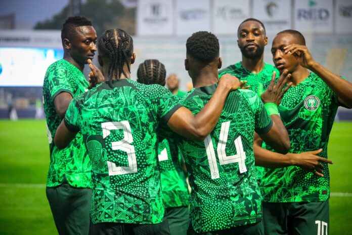 Super Eagles secure first win in international friendlies since March 2019.