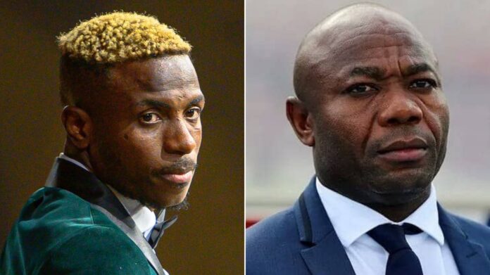 Emmanuel Amuneke and Victor Osimhen