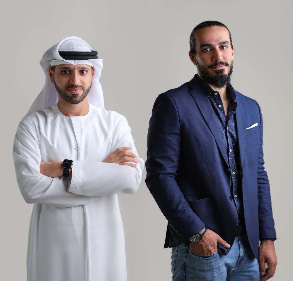 Aziz Gamil and Mustafa Alelayawi are the co-founders of Santra. Image source: Santra