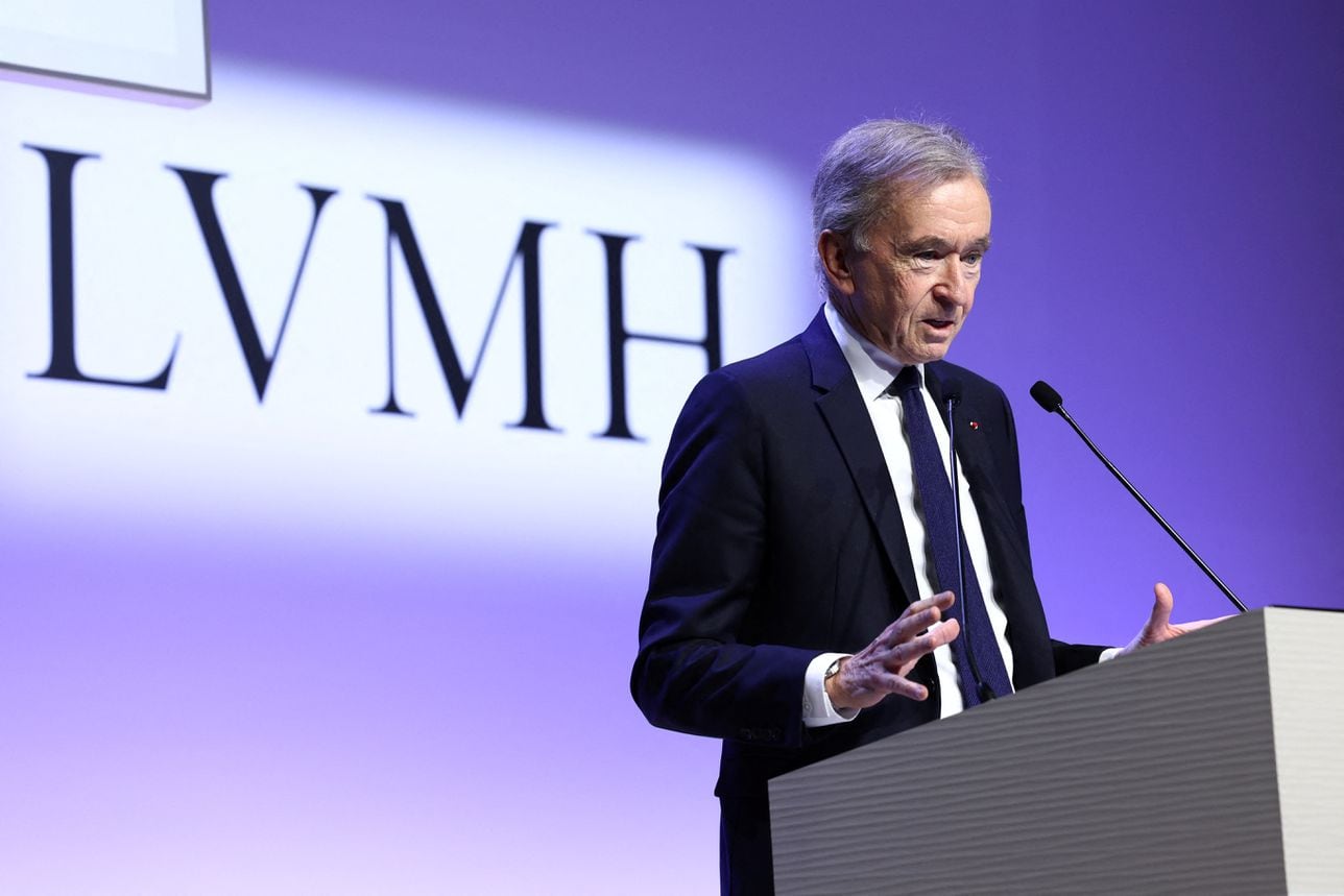 Bernard Arnault, Chairman and CEO of LVMH Moet Hennessy Louis Vuitton.STEPHANIE LECOCQREUTERS