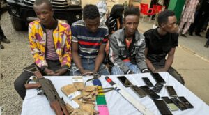 Notorious kidnap syndicate arrested in Bassa village, Abuja.
