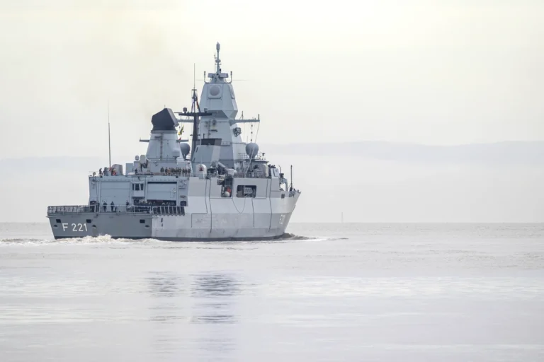 German Military Frigate Heads Toward the Red Sea for a Planned EU Mission to Protect Ships
