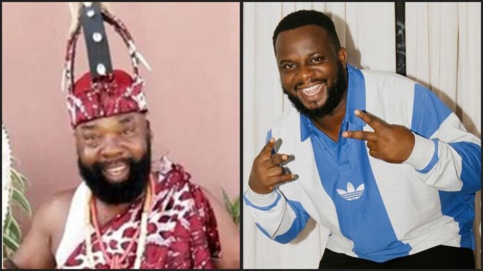 Prince Emeka Ani and Mr Funny