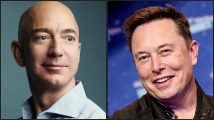 Jeff Bezos and Elon Musk