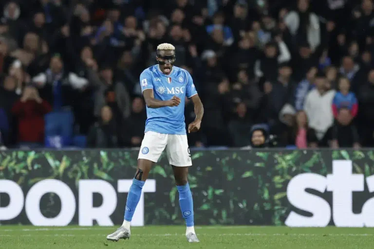 Osimhen Helps Napoli Beat Juventus 2-1 in Serie A