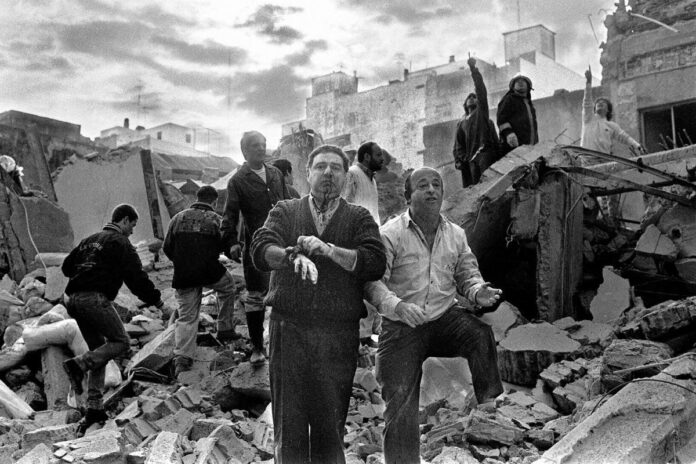 The blast in 1994 at a Jewish cultural centre in Buenos Aires killed 85 people ALI BURAFI/AFP/GETTY IMAGES