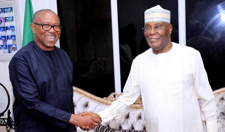 JUST IN: Obi Visits Ex-Vice President, Atiku Amid Speculations Of New Alliance