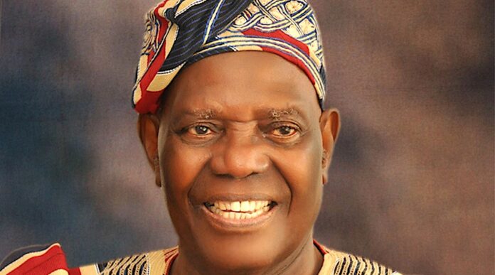 A former governor of Osun State and pioneer chairman of the ruling All Progressives Congress (APC), Chief Bisi Akande.