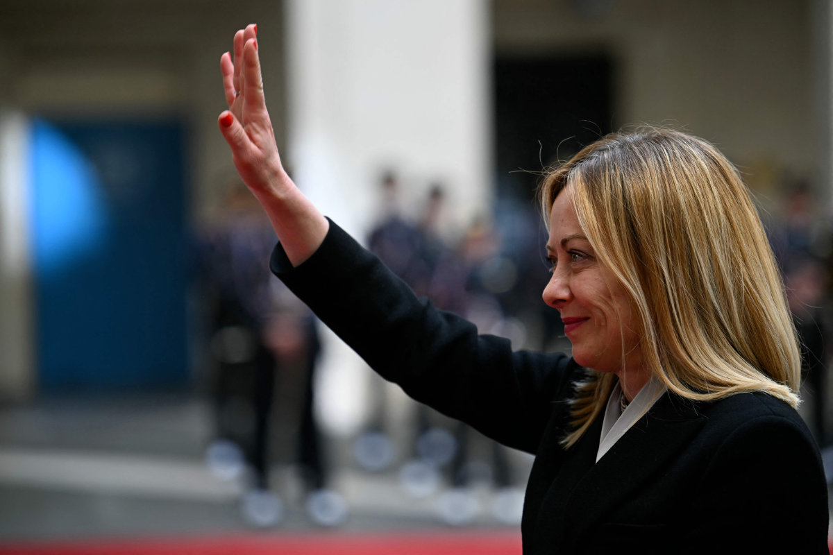 With her Atlanticism and pragmatic relations with Brussels, Italy's Prime Minister Giorgia Meloni is for many the "moderate" face of Europe's radical right — and is leading the charge for the upcoming European elections. (AFP)