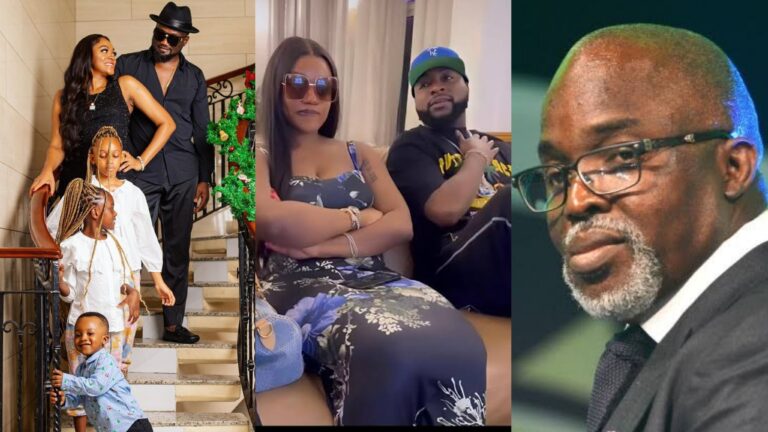 Chivido 2024: Davido, Chioma Visit Pinnick’s House, Meet Psquare’s Jude Okoye’s Family