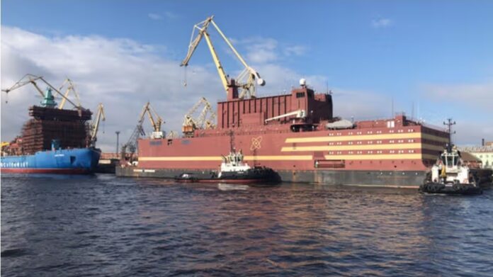 Russia first floating nuclear power plant