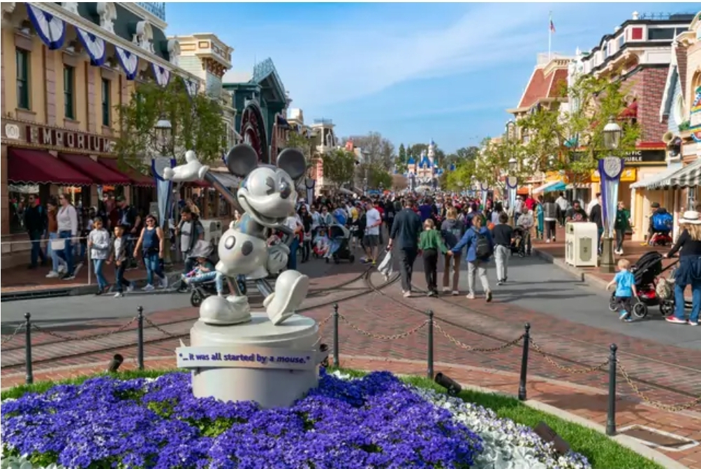 He based the design of Main Street, USA, off the main street in his hometown in Missouri.