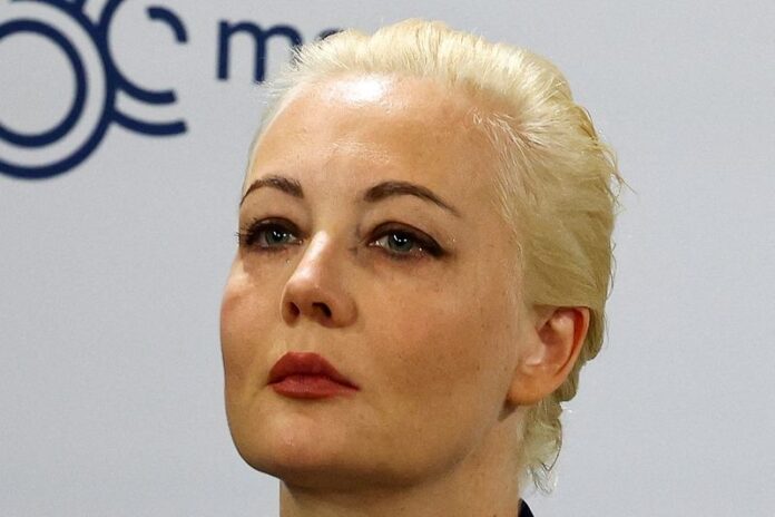 Yulia Navalnaya, widow of late Russian opposition politician Alexei Navalny