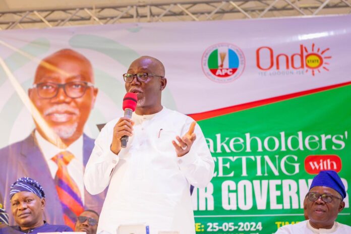 Gov Lucky Aiyedatiwa hosted Leaders and Stakeholders of APC across the 18 Local Government Areas of the State yesterday at the International Culture and Event Centre (The Dome) on 26 May, 2024