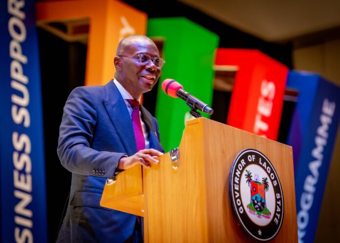 Gov. Babajide Sanwo-Olu at the Lagos Employment Summit organized by the Lagos State Employment Trust Fund on 3 July, 2024