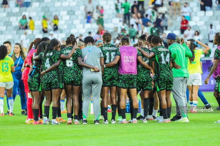 Nigeria’s Super Falcons Crash Out of Paris Olympics Without A Win