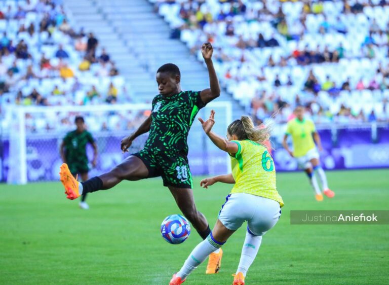 Paris Olympics: Brazil Beat Super Falcons 