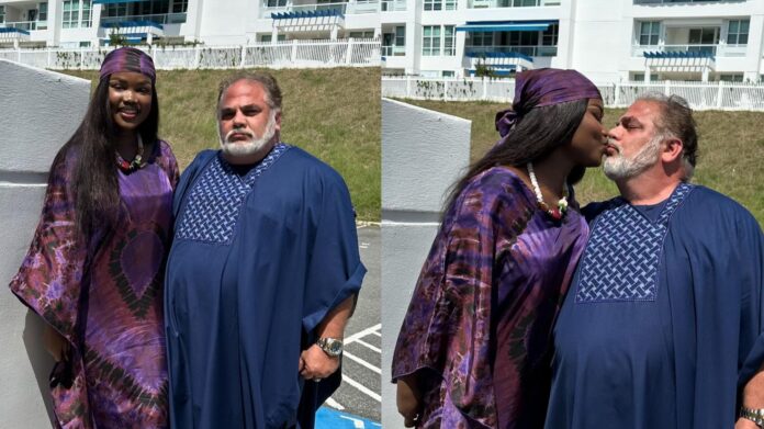 A 56-year-old American, Dino Sobriano, and a 27-year-old Nigerian ex-beauty queen, Joyceline Kalu, have opened up about the online criticism they've faced due to their age gap and cultural differences. A 56-year-old American, Dino Sobriano, and a 27-year-old Nigerian ex-beauty queen, Joyceline Kalu, have opened up about the online criticism they've faced due to their age gap and cultural differences.