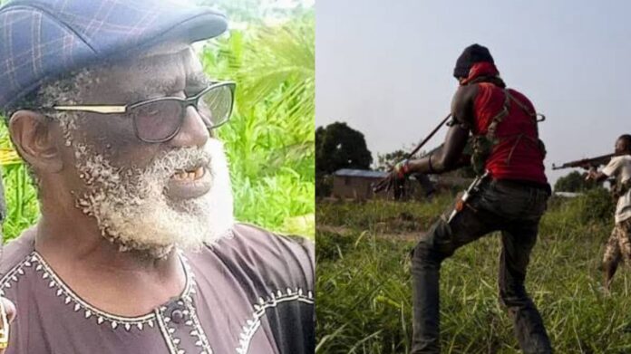 Picture of Takai Shamang and Illustration of a Bandits