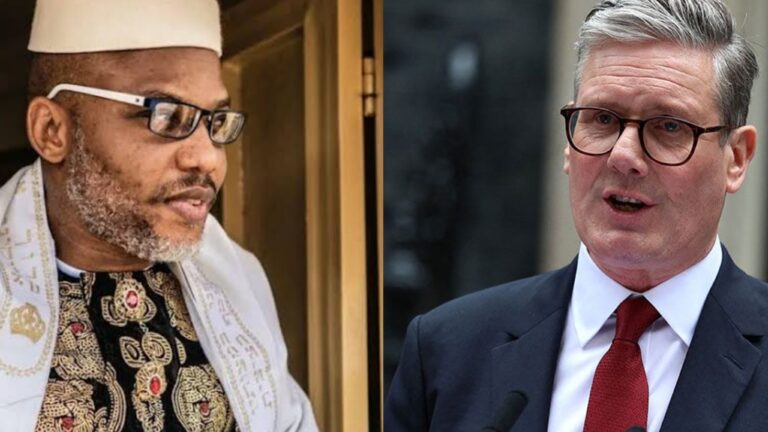 Igbos In US Military Petition UK PM Over Nnamdi Kanu’s Detention