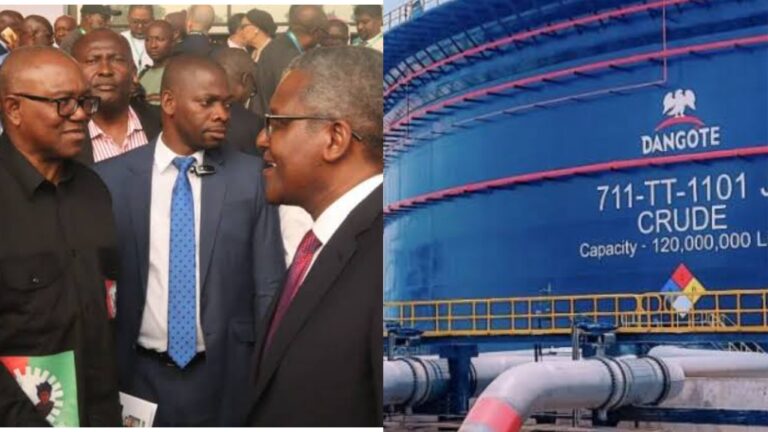Obi Speaks Out on Recent Dispute Between Dangote Refinery, FG