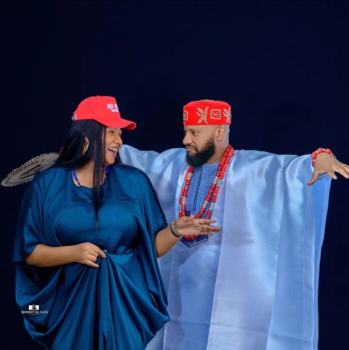 Yul Edochie expresses joy as movie featuring him and Judy Austin hits 1 million views in one month