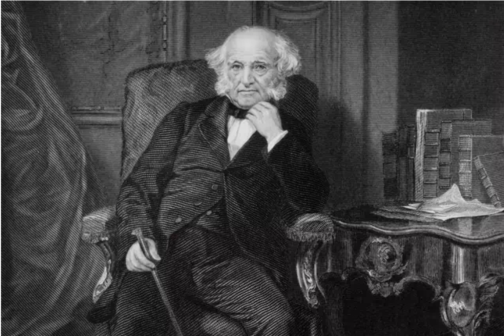 Martin Van Buren served under President Andrew Jackson before being elected president in 1836.