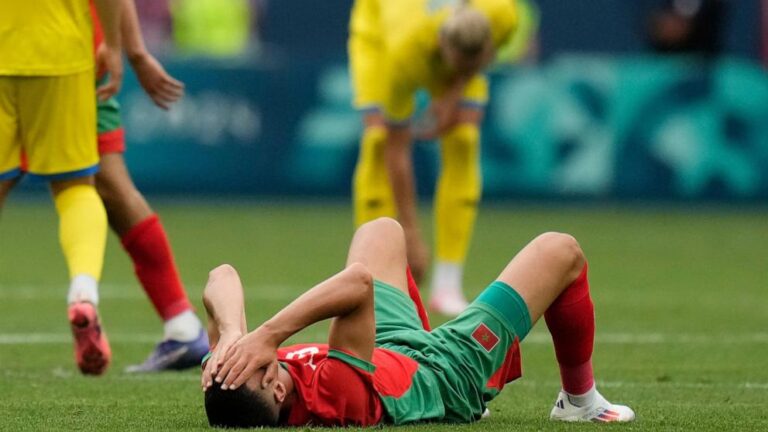 Olympics 2024: After Chaos vs. Argentina, Morocco Concedes in Stoppage Time in 2-1 Loss to Ukraine