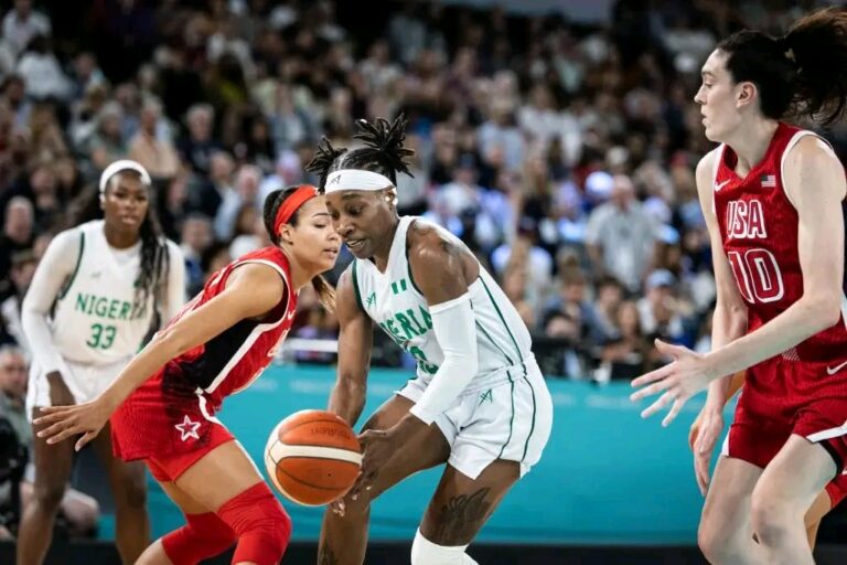BREAKING: Gallant D’Tigress Crashes to USA in Paris Olympics Basketball Quarter-final
