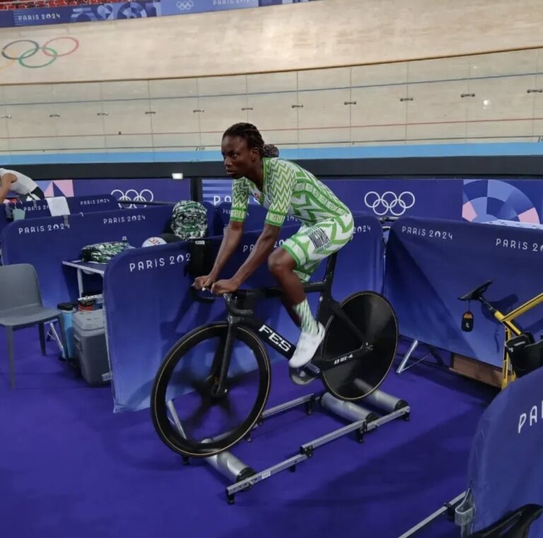 Nigerian Cyclist Borrows Bicycle From Germany to Compete at Paris Olympics