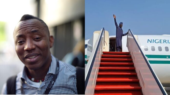Sowore Accuses Nigerian Government Of Staging Presidential Aircraft Seizure To Tactically Launch Tinubu’s N150Billion New Jet