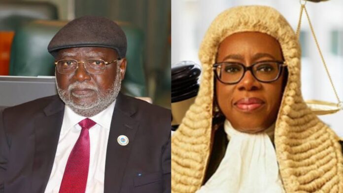 Ariwoola and Justice Kudirat Kekere-Ekun a