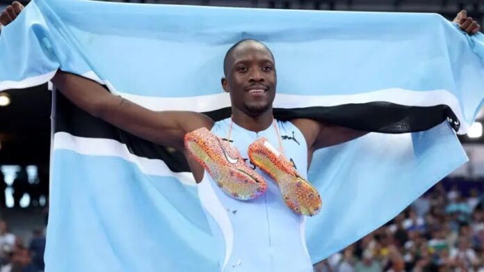 Letsile Tebogo won his first senior global title and Botswana's first ever gold medal at the Olympics