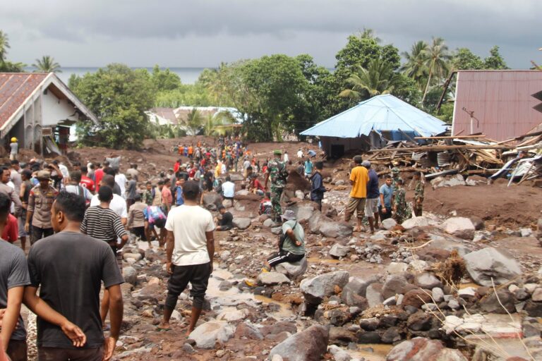 Floods Kill 13 in Indonesia’s North Maluku, Two Injured