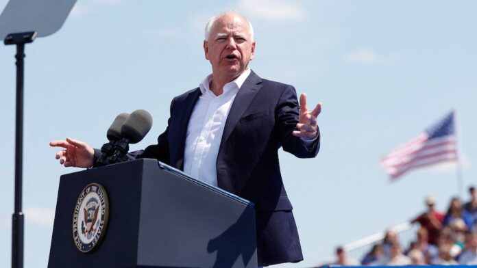 Trump was ‘very happy’ with Walz’s handling of George Floyd protests in 2020Despite his allies’ claims that Walz let rioters burn Minneapolis, Trump told a group of governors in June 2020 that he was “very happy” with the governor’s handling of protests.Kamil Krzaczynski/AFP via Getty Images
