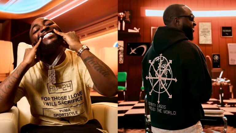Davido Snubs Wizkid, Unveils Clothing Brand Collection