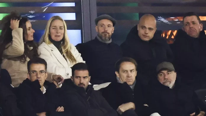 Erik ten Hag went to watch Heracles vs NAC Breda on Saturday ( Image: Hollandse Hoogte/REX/Shutterstock)