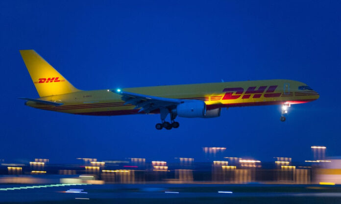 Show captionThe device hidden in a DHL package in Leipzig was believed to have been capable of downing a plane. Photograph: Agencja Fotograficzna Caro/Alamy
