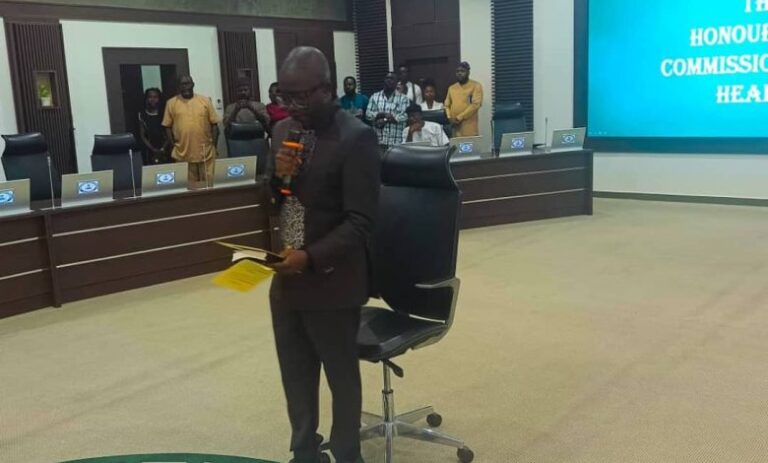 Edo: Okpebholo Swears in Oshiomhole’s Son as Commissioner for Health