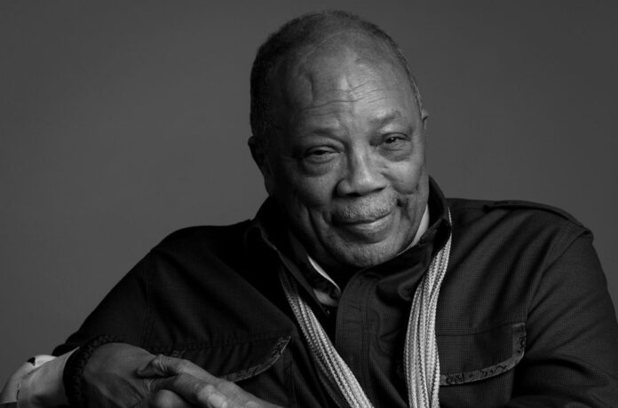 Quincy Jones, producer of the documentary film 