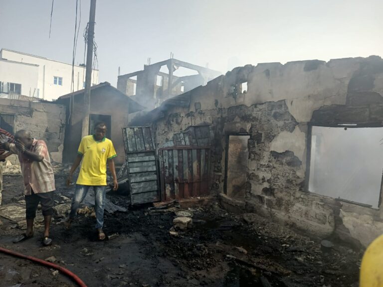 Fire Razes Police Station, Destroys Nine Offices in Lagos
