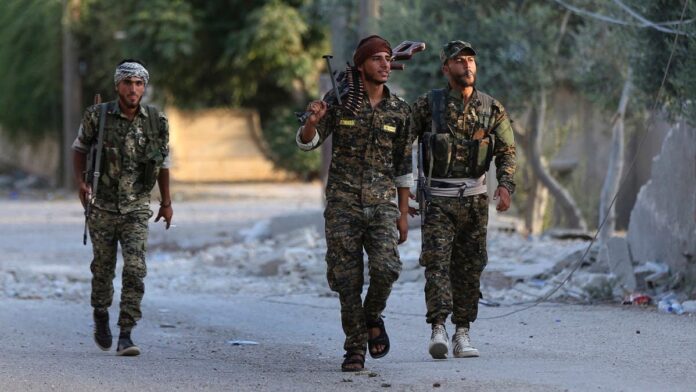 US-backed Syrian Democratic Forces (SDF) fighters. (File photo: AP)