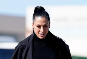 Jenni Hermoso testifies on day one of Rubiales trial - National Court, Madrid, Spain, February 3, 2025 Jenni Hermoso leaves the court REUTERS/Ana Beltran/File Photo